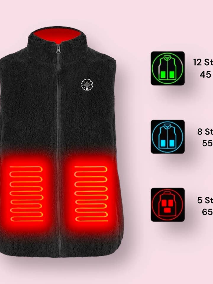 CR Harmonyequestrian - Wholesale Outerwear Vest - Women's - Teddy heated vest1