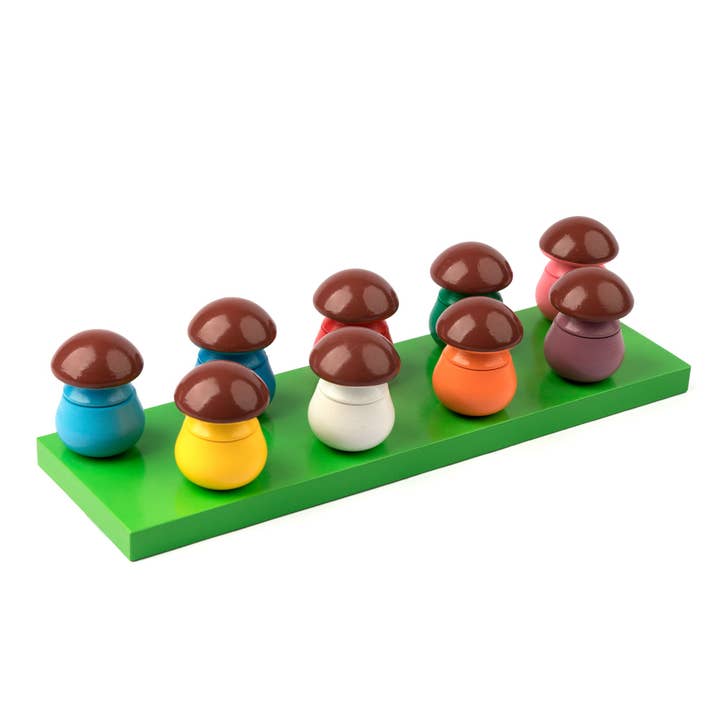 Sortino in legno per selvaggina e funghi per la vendita all'ingrosso da parte di Komarov Toys