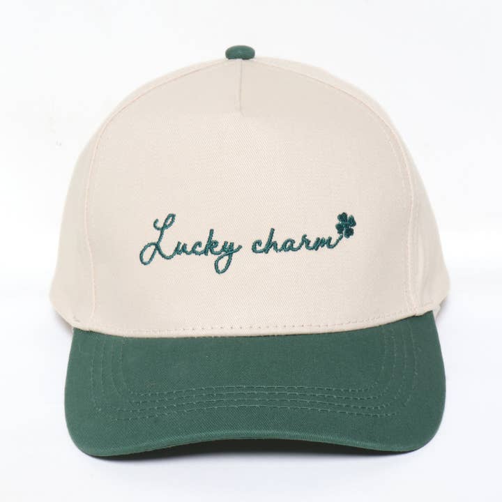 ST. PATRICK LUCKY CHARM Two Tone Baseball Cap for wholesale by David And Young