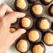 Bear Creek Candy Kitchen – wholesale Chocolate-covered sweets – Over sized Chocolate Buckeyes Milk Chocolate Box of 122