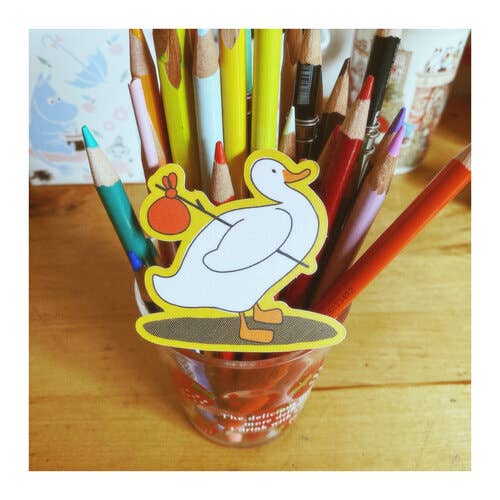 Adventure Duck Sticker for wholesale by Sydney Warnes