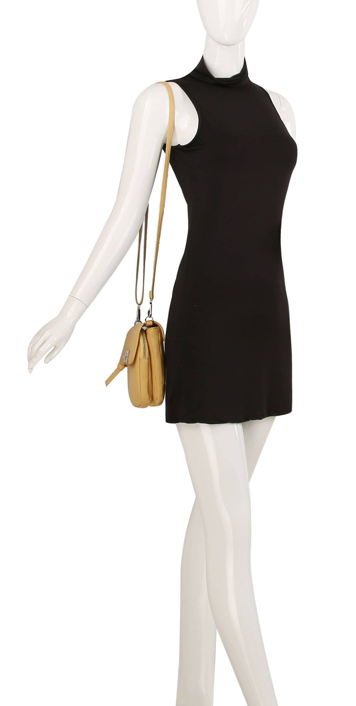 Handbag Factory Corp - Wholesale Crossbody Bag - Women's - Metal closure phone crossbody11