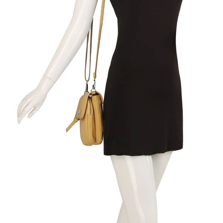 Handbag Factory Corp - Wholesale Crossbody Bag - Women's - Metal closure phone crossbody11