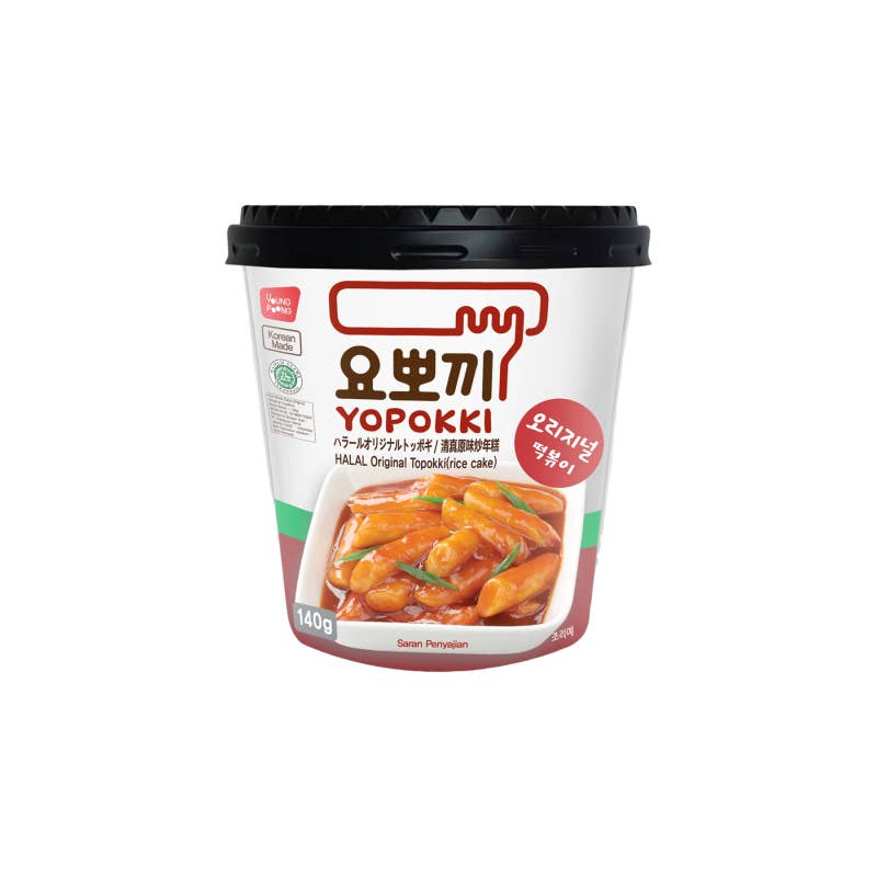 INTERNATIONAL TASTE FOOD SARL - Wholesale Shelf Stable Prepared Meal - YOPOKKI HALAL ORIGINAL TOPOKKI 120GX30