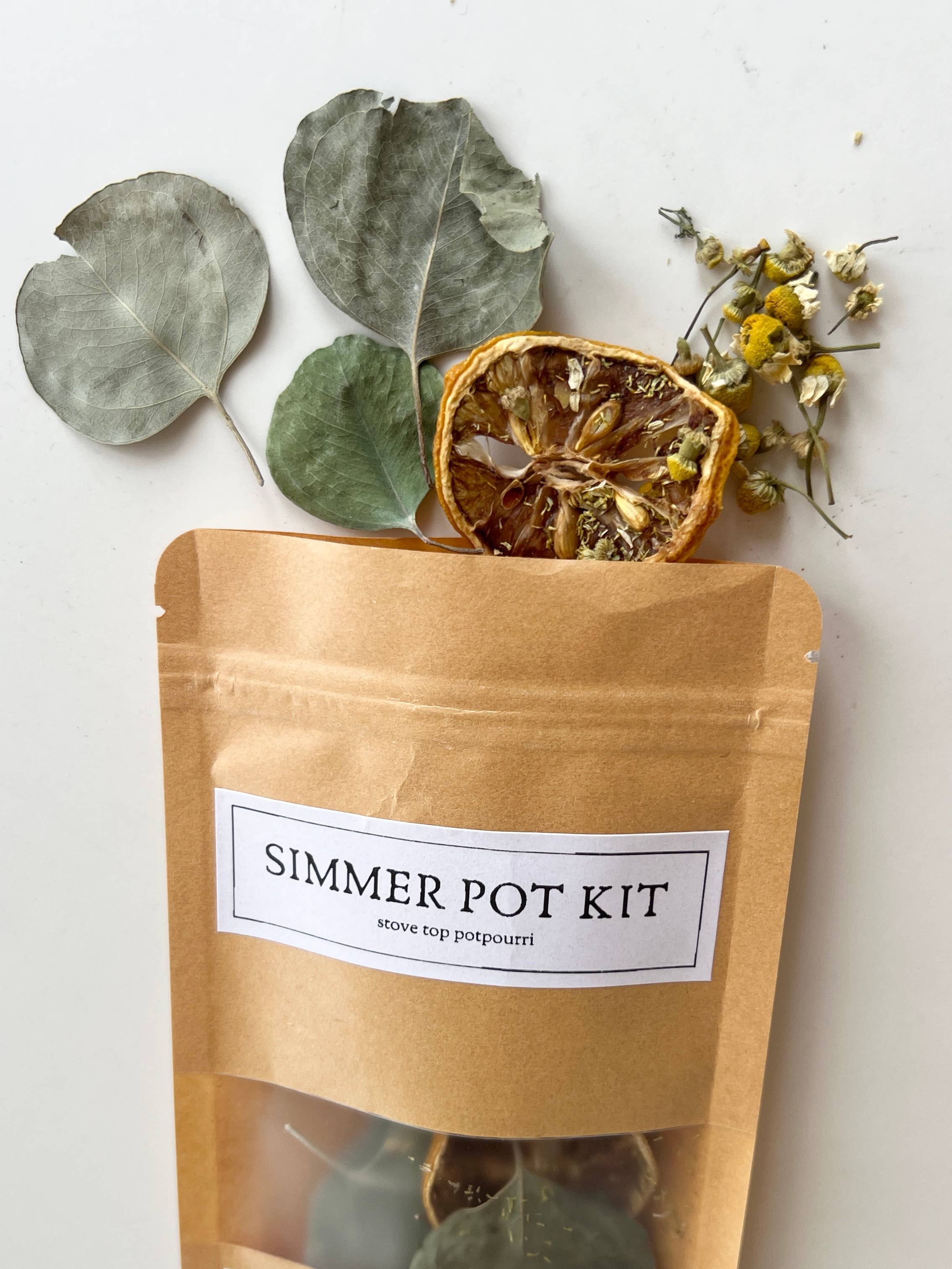 Unearthed Naturals - Wholesale Potpourri - Refresh - Simmer Pot Kit - Eucalyptus, Lemon & Chamomile2