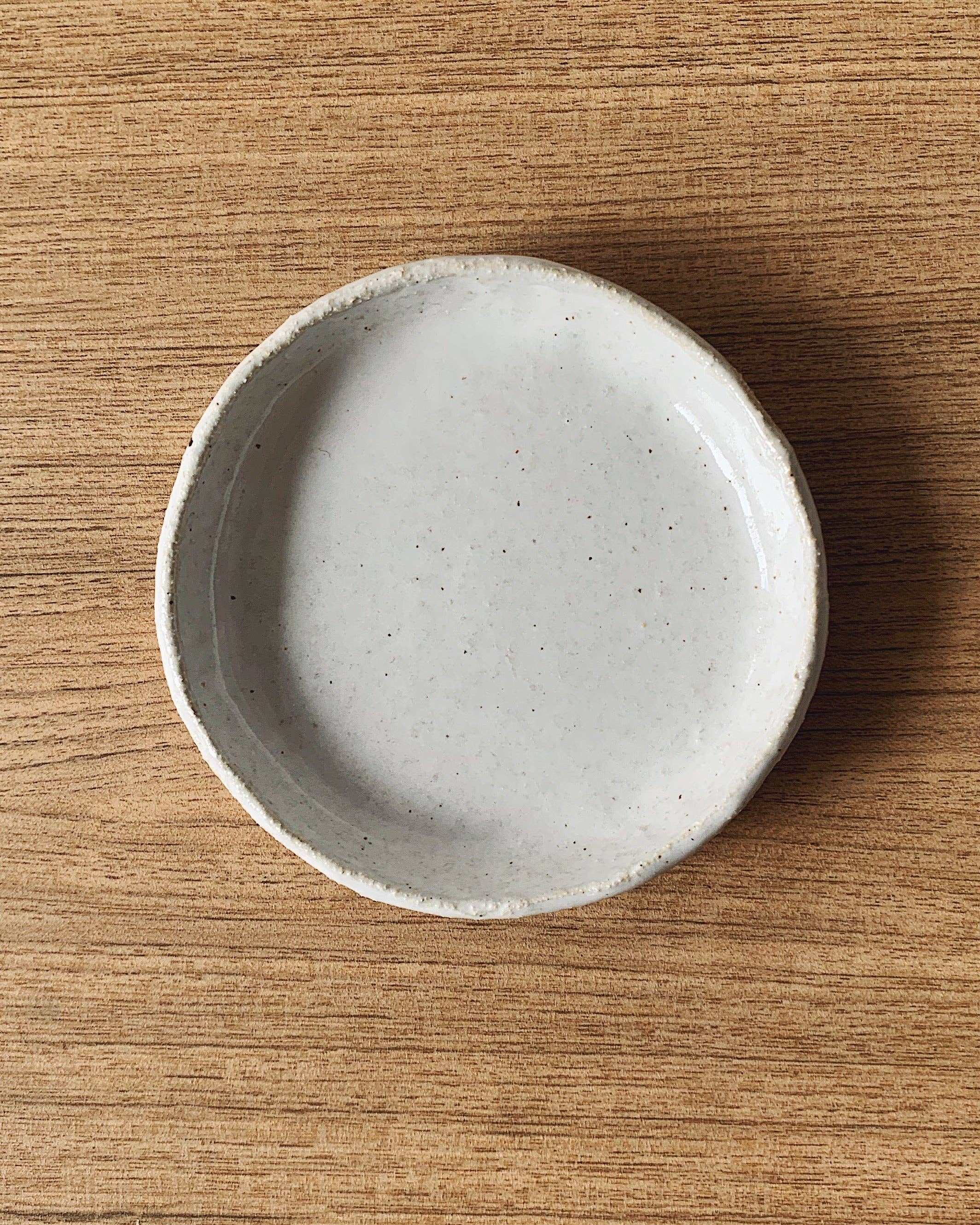 Jenn Johnston Ceramics - Wholesale Decorative plate/dish/bowl - small plates - white2