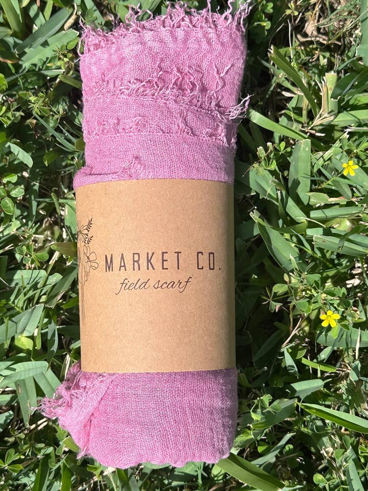 Écharpe en gaze - Blush pour la vente par MARKET