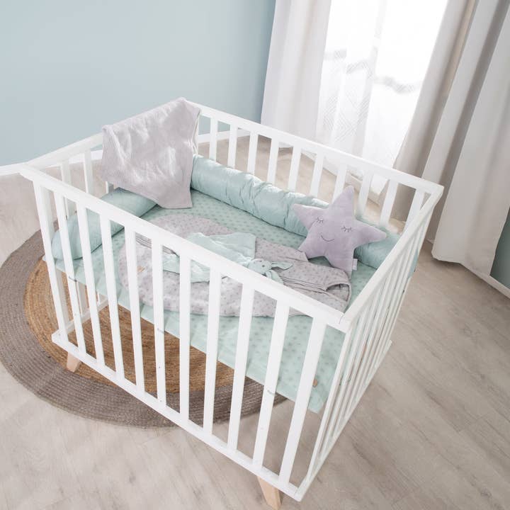 roba kids - Wholesale Wood Toy - Kids - ROBA playpen 75 x 100, white wood, incl. protective insert11