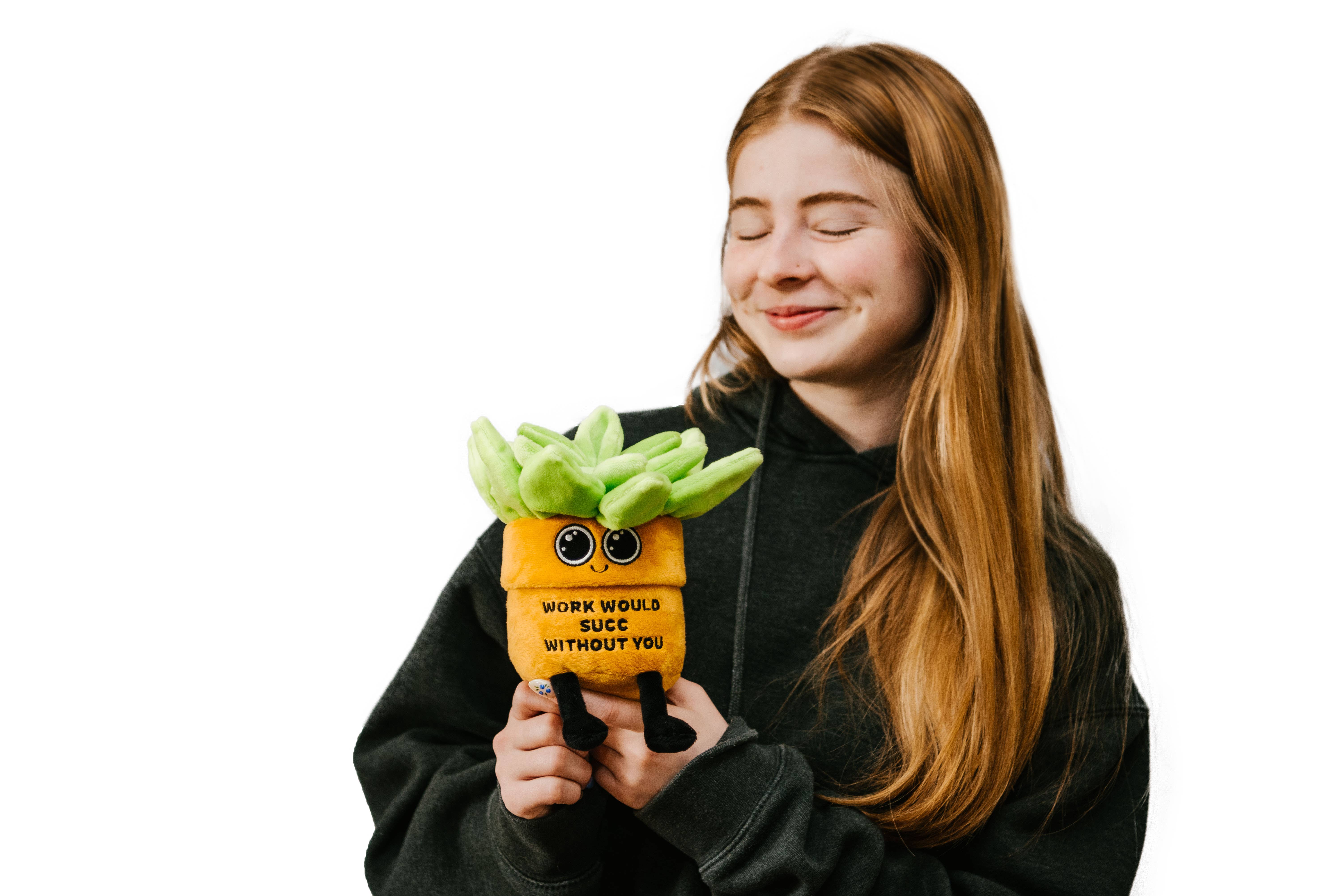 Punchkins - Wholesale Stuffed/Plush Toy - Kids & Baby - Plush Succulent - Work would suc3