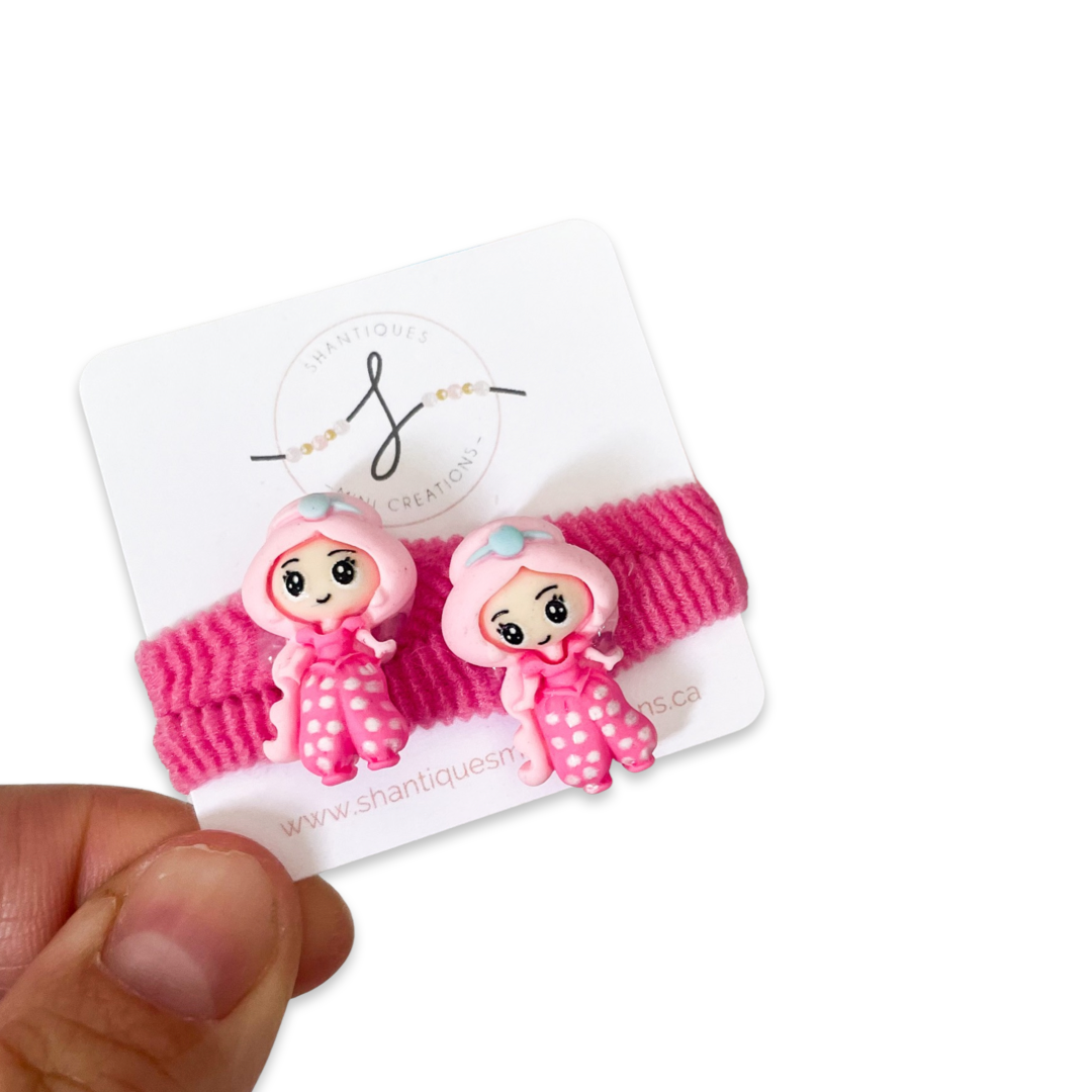 Shantiques Mini Creations - Wholesale Hair Tie - Kids - Piggy Ties - Character10