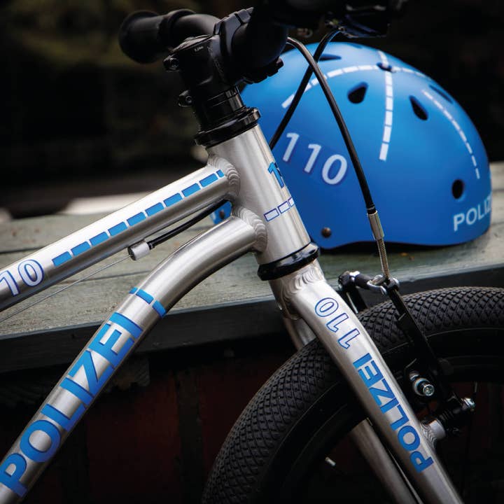 Farbviereck – wholesale Klistermärke - Barn och baby – Polisen klistermärke set barncykel
