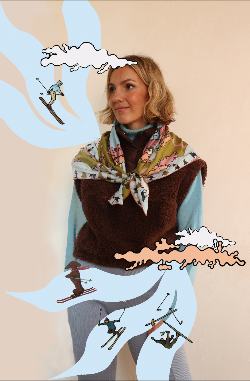 SOIE-MEME - Wholesale Scarf - Women's - Porte du soleil4