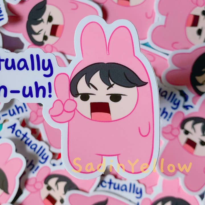 Nuh-uh Koo Autocollant pour la vente par SadinYellow