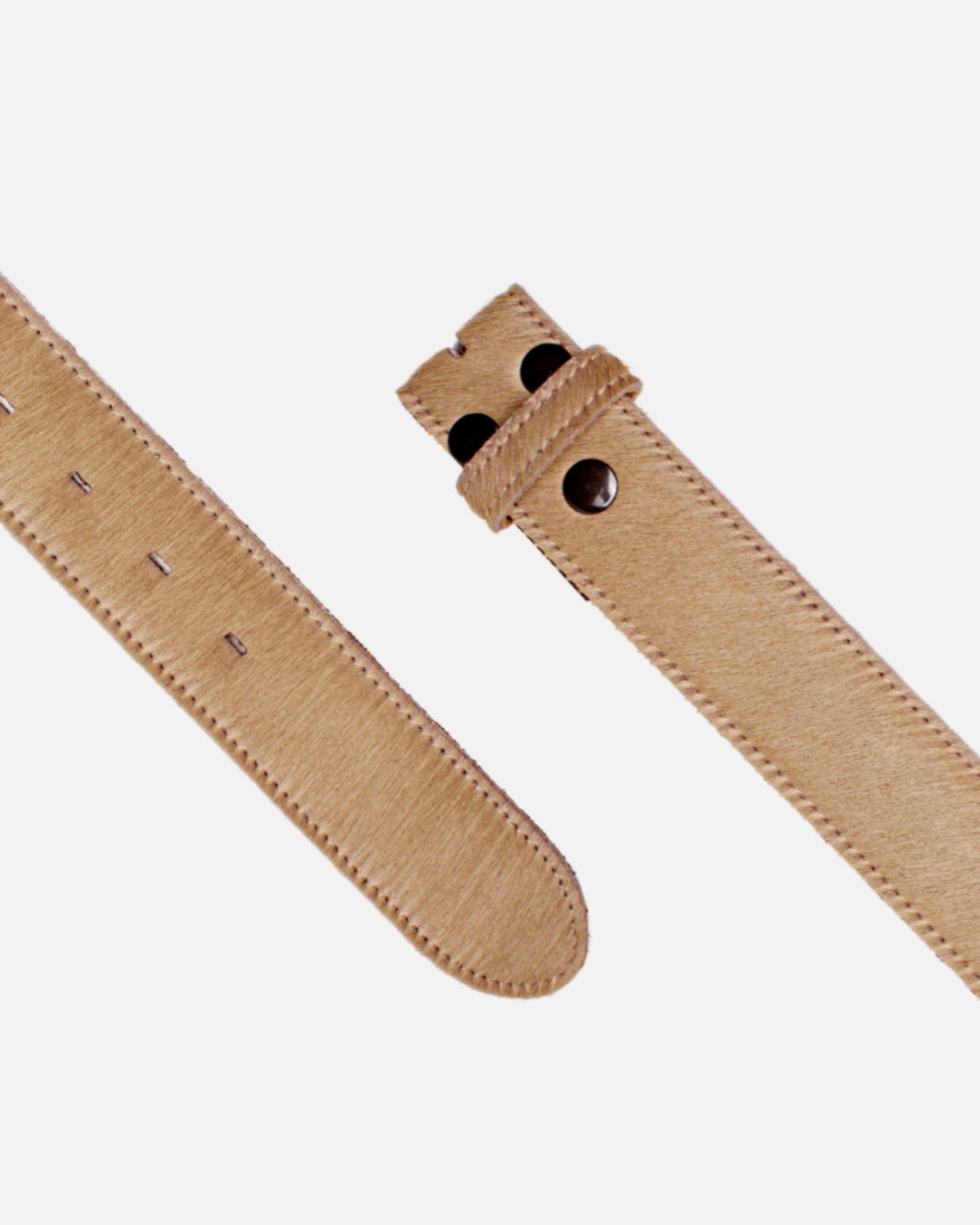 Amsterdam Heritage Leather Belts, Bags, Jackets & Apparel - Wholesale Belt - Women's - MADE TO ORDER Flavia | Cow-Hair Belt with Removable Buckle3