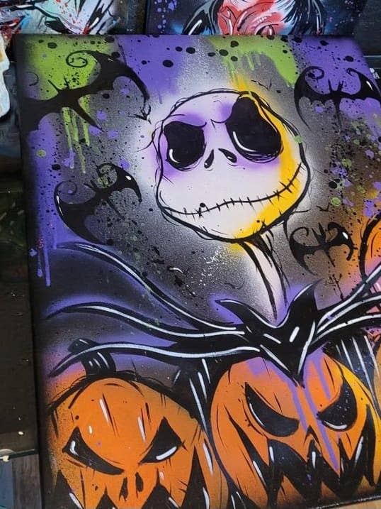 11X17 Original-Kunstdruck für den Großhandel von Skellington Curiosities