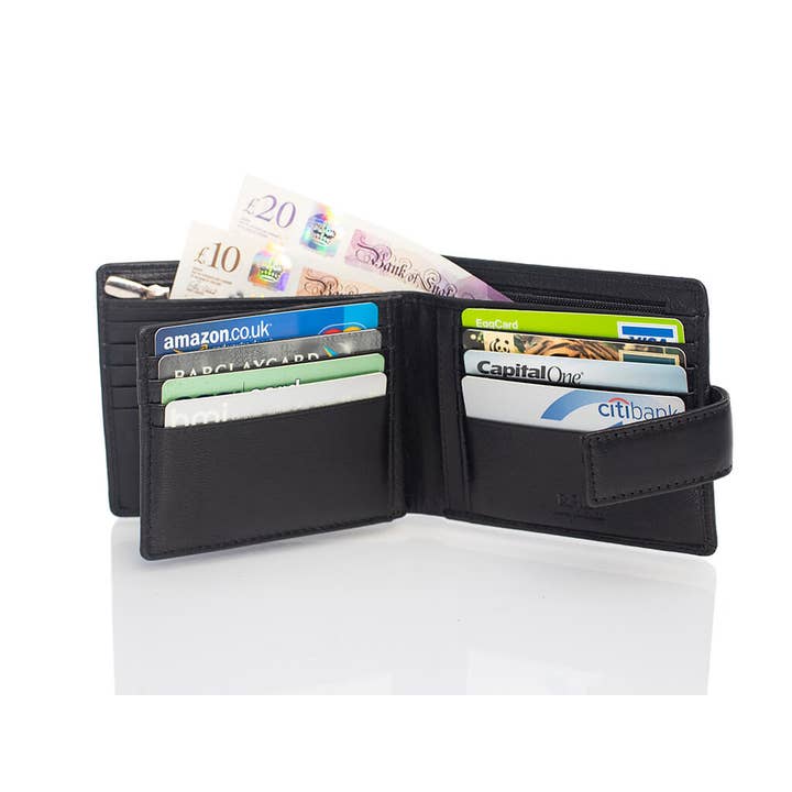 PRIMEHIDE – wholesale Wallet - Men’s – Ascort Men's Luxury Leather Trifold Wallet - 727818