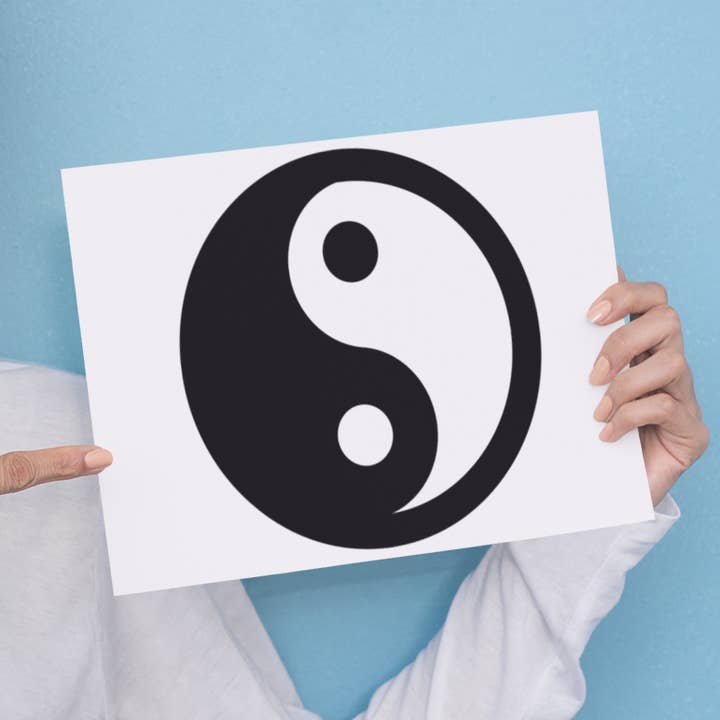 Yin Yang Sticker for wholesale by WinsterCreations™