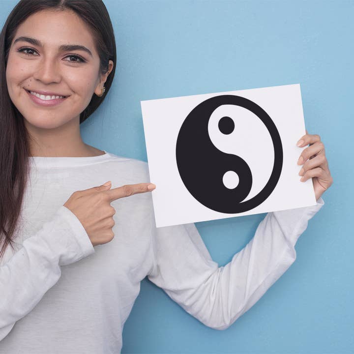 Yin Yang Sticker for wholesale by WinsterCreations™
