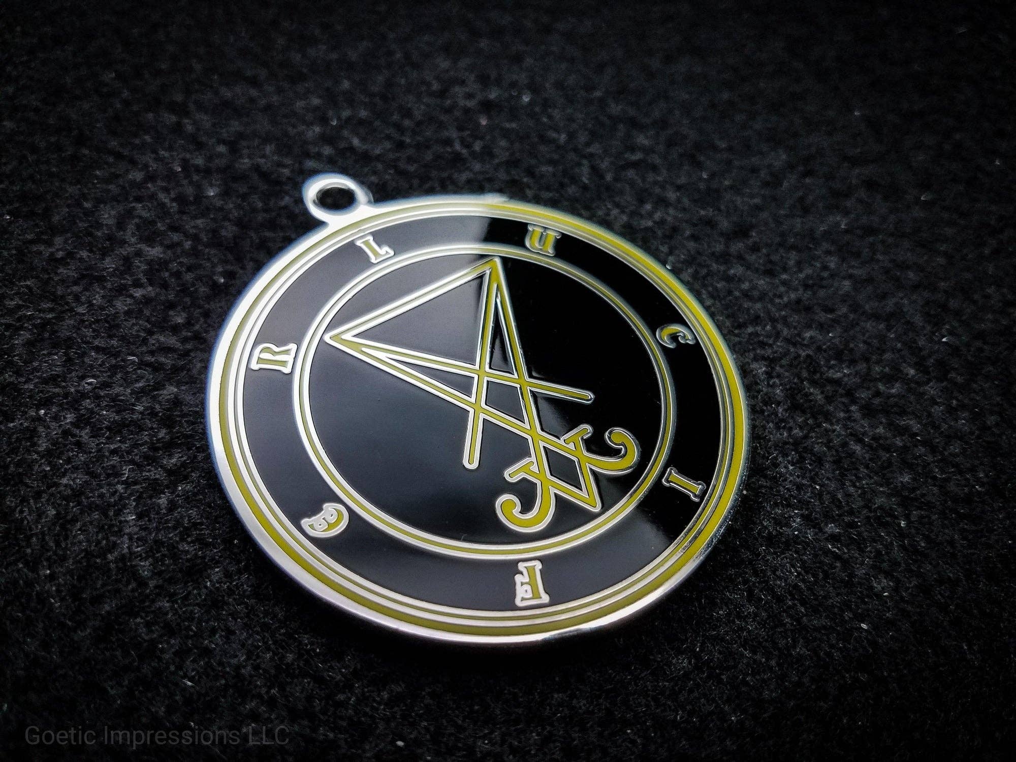 Goetic Impressions - Wholesale Individual Charm/Pendant - Lucifer Sigil Pendant10