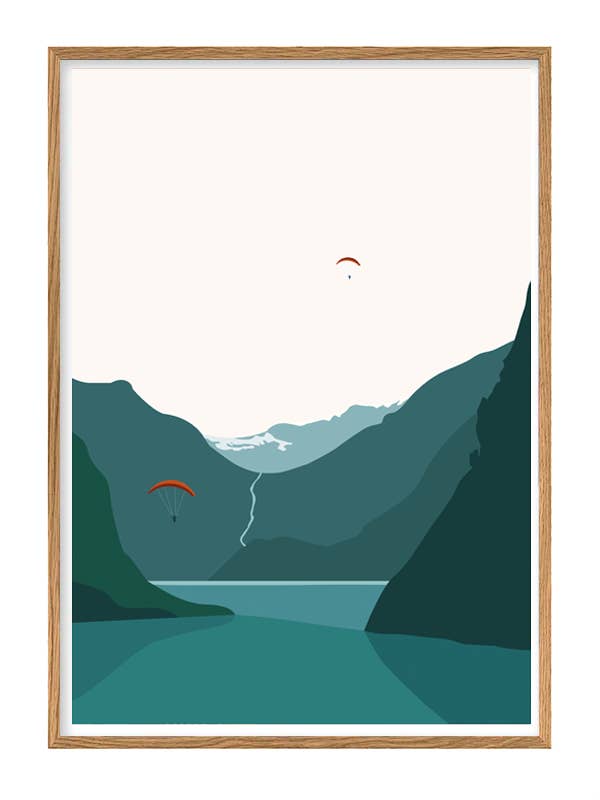 Em Para Aterrar No Sognefjord por atacado de Wallstories