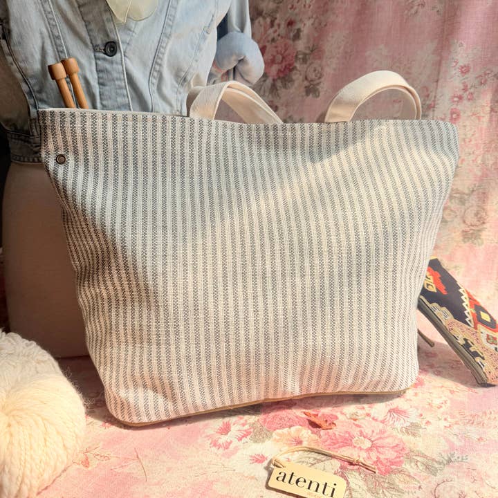 Atenti - Wholesale Tote Bag - Women's - The Sew Crewel Project Tote-Lg, Needle Arts/Craft Carryall, USA Handmade5