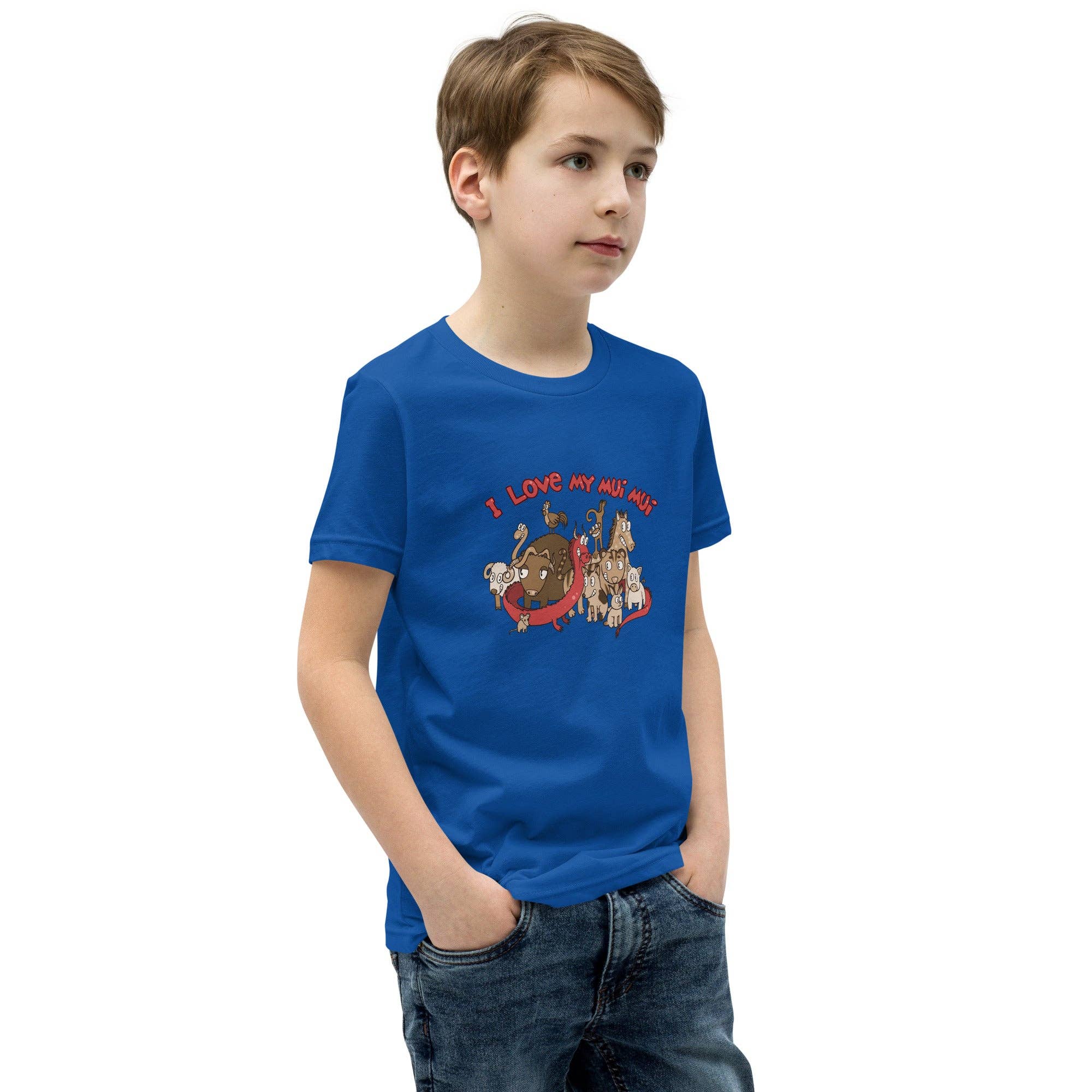 1st Generation SF - Wholesale Screen Printed T-Shirt - Kids - Youth- I Love My Mui Mui13