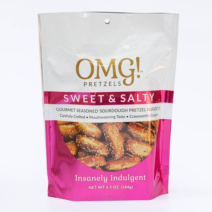 OMG! Pretzels - Wholesale Pretzels - Sweet & Salty Seasoned Sourdough Pretzel Nuggets1