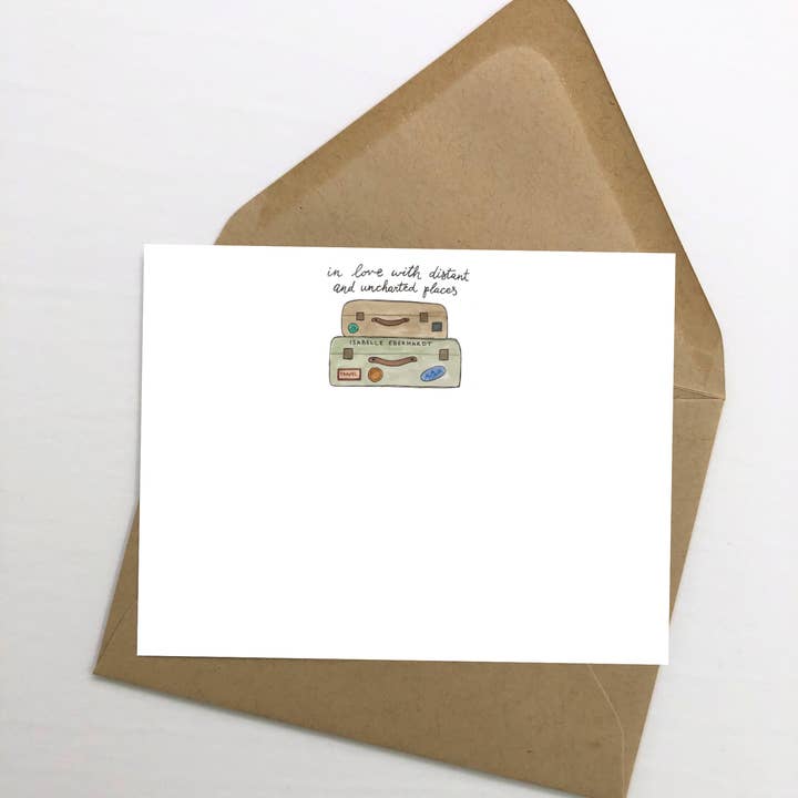 Set de tarjetas Flatnote para viajeros para venta al por mayor de She Said It.