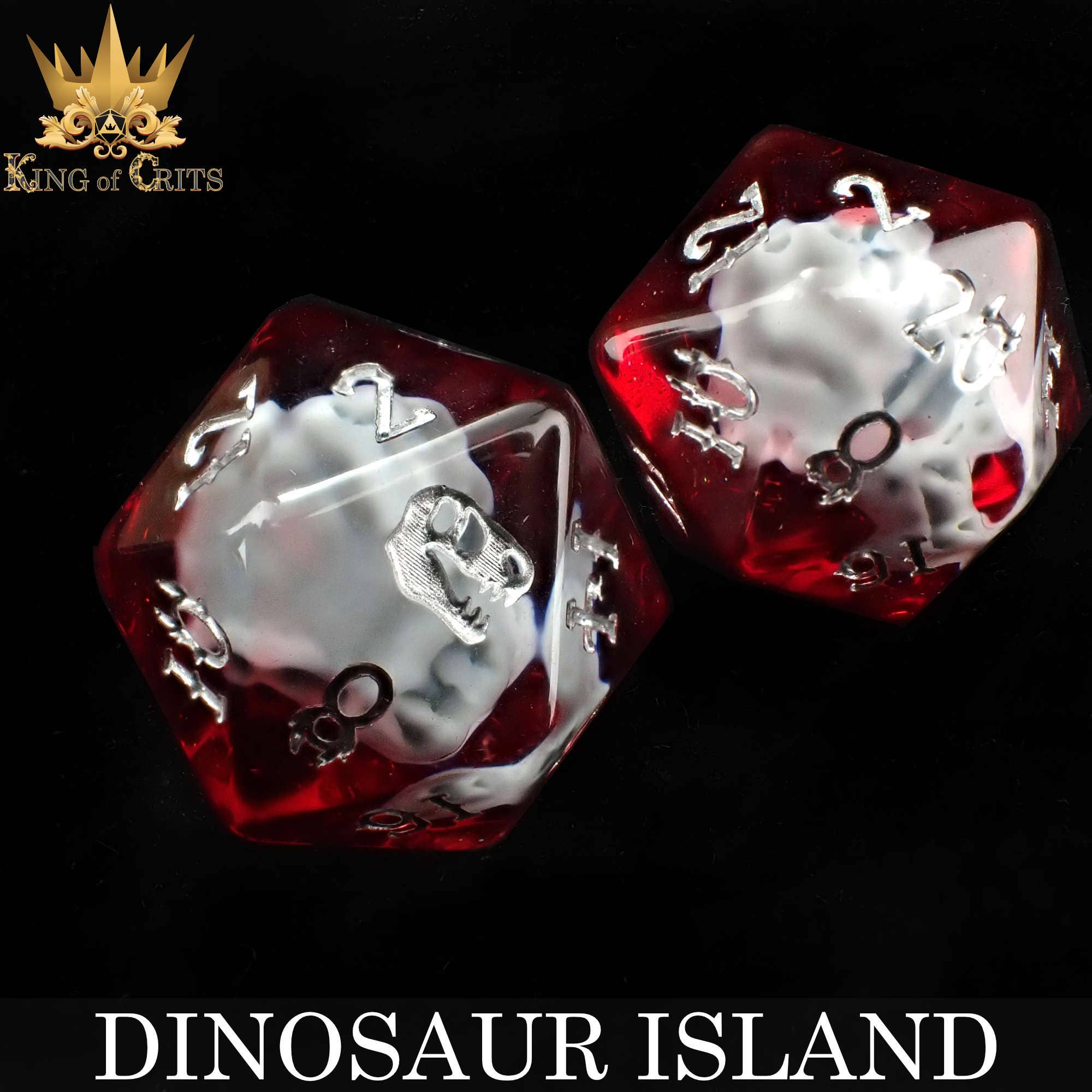 DNDDICE.COM - Wholesale Dice - Dinosaur Island - 11 Dice Set15