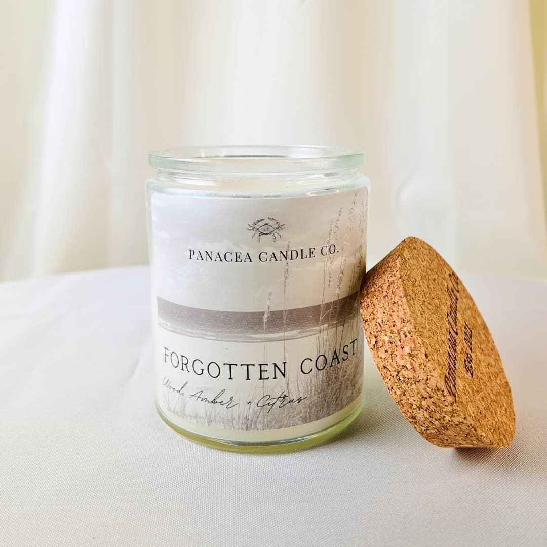 Panacea Candle Co. - Wholesale Jar/Filled Candle - Forgotten Coast  2-Wick Candle 13oz0