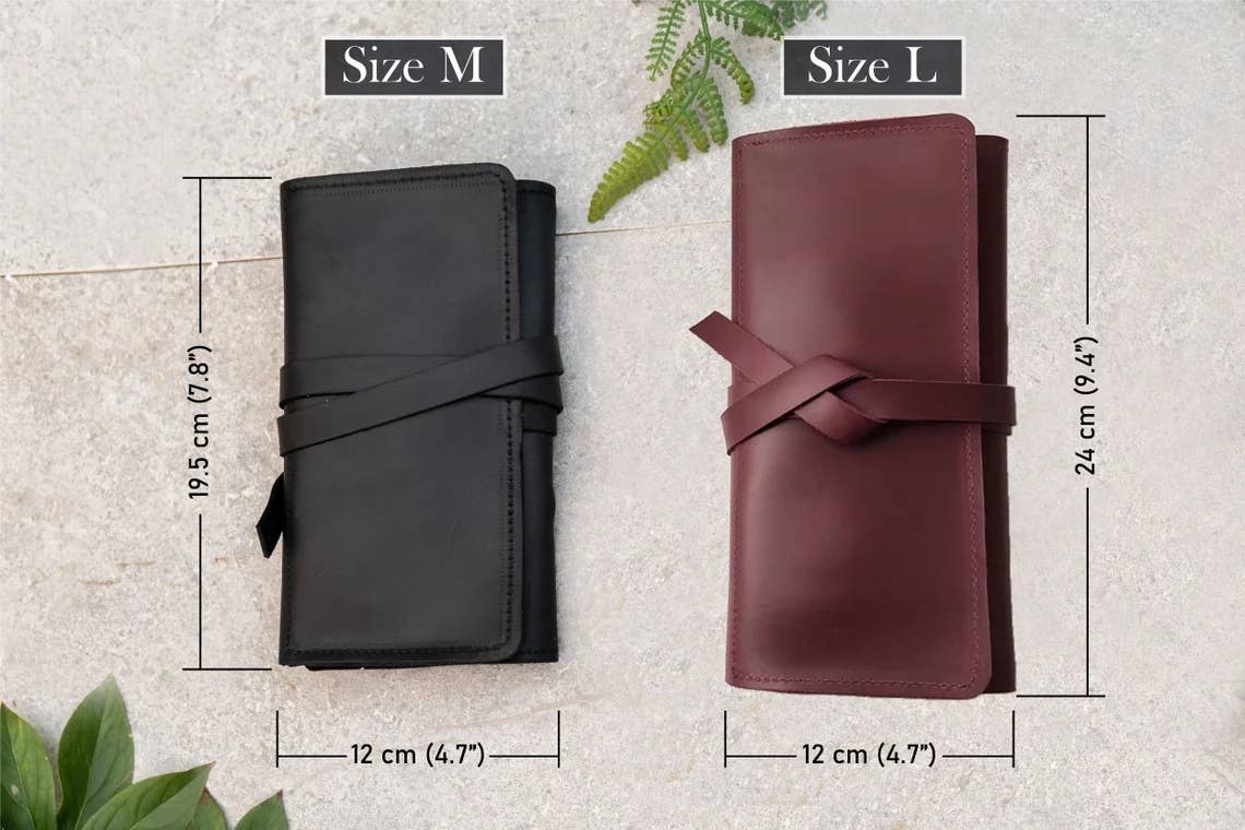 Pikore – wholesale Pencil case/pouch – Artist roll up, Leather pencil roll, Pen roll case5