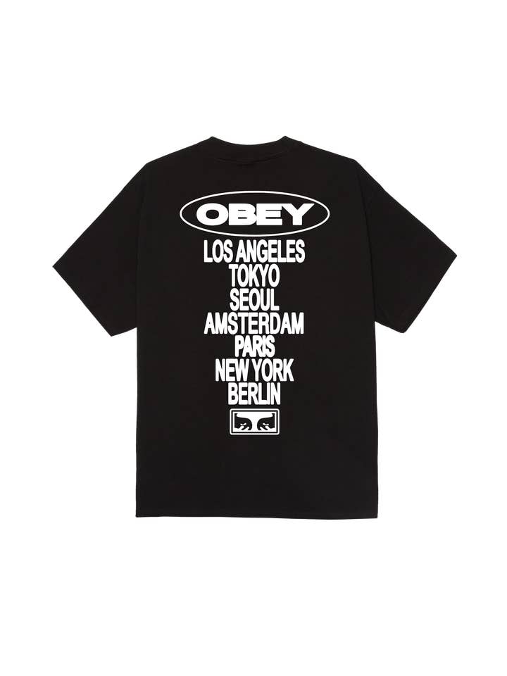 OBEY GLOBAL IMPACT TEE for wholesale by OBEY Clothing