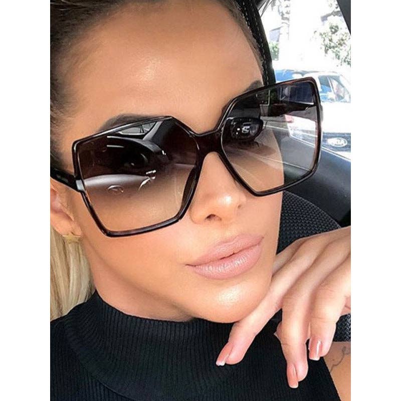 Plush Looks - Vente Lunettes de soleil – femme - Accessoires de lunettes de soleil géométriques10