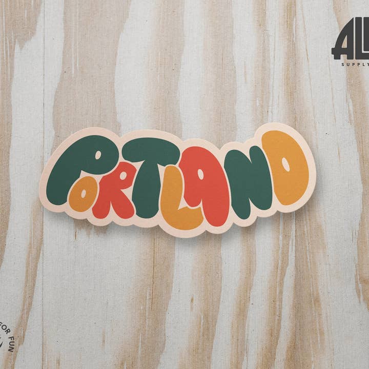 Alki Supply Co. - Wholesale Sticker - Portland Sticker - Oregon Sticker1