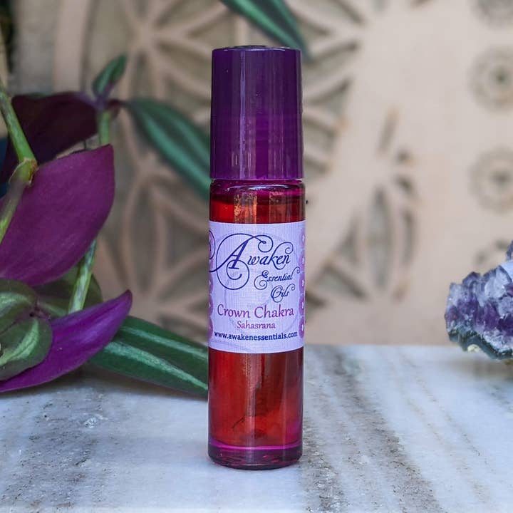 Crown Chakra Essential Oil Aroma Roll for wholesale by Chakra Balance Shop