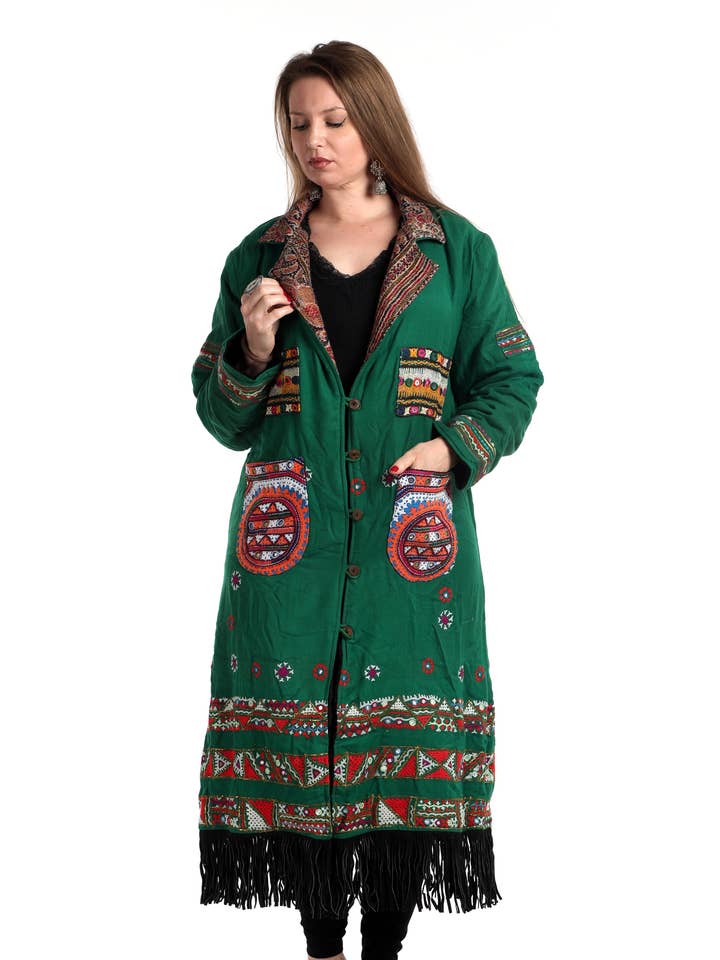 Grön Merinoullrock, Sällsynt, #85 för wholesale av StandAwt