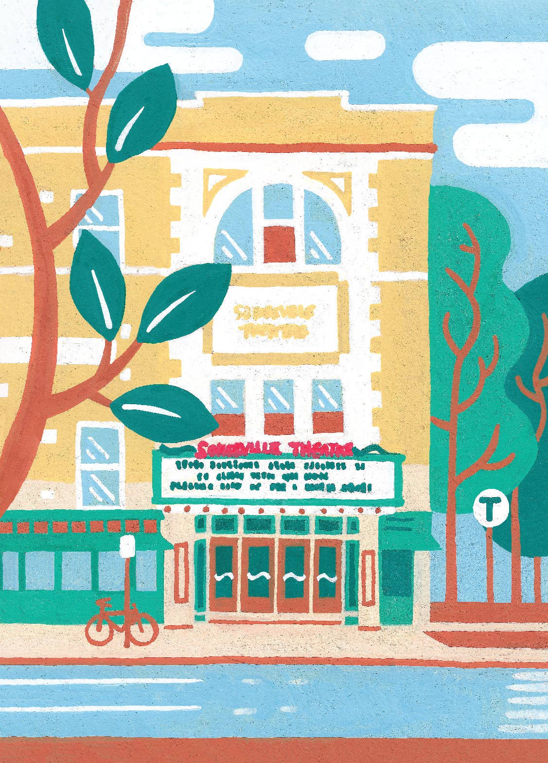 Ohello Boston - Wholesale Puzzle - Adult - Somerville Theater Somerville 24pc. Mini Puzzle3