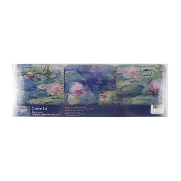 MUSEUM WEBSHOP - Wholesale Coasters - Coasters, Set Of 6, Monet, Waterlilies