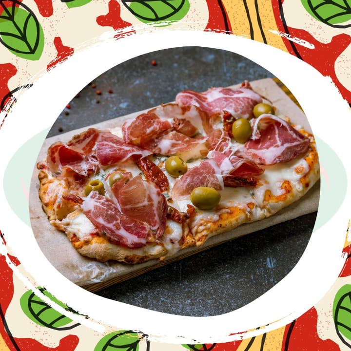 Valle del Crati Eccellenze Gastronomiche dal 1998 – Großhandel Brotbackmischungen – Vorgekochte italienische Pinsa, fertig in 5 Minuten, 2 Basics x 250 g2