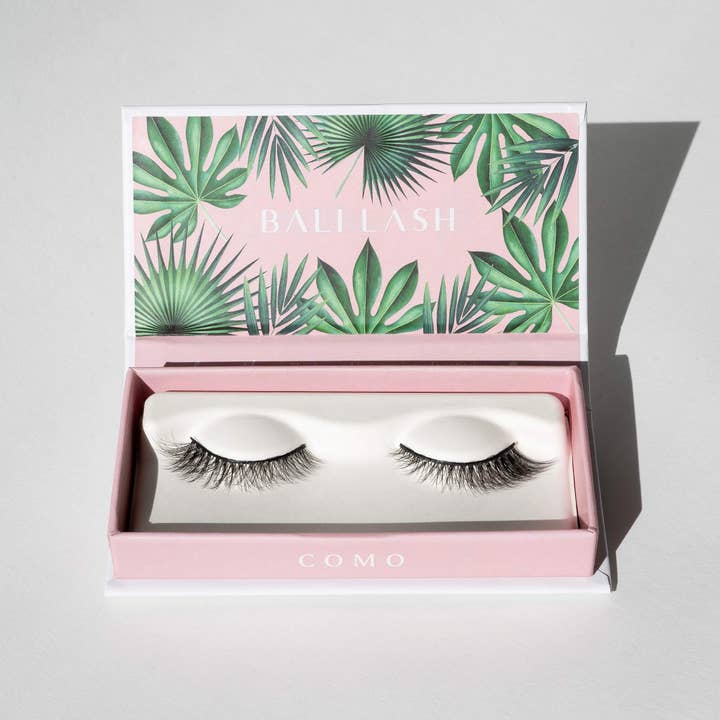 Bali Lash - Vente Faux cils - Faux-cils végétaliens de longueur standard Como1