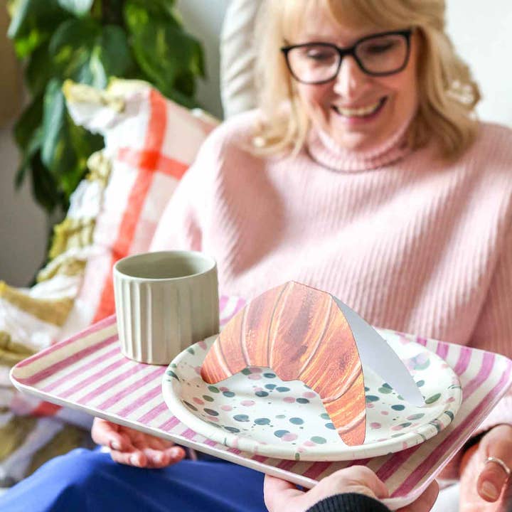 Mortlake Papers - Wholesale Gewone wenskaart - Croissant wenskaarten | Verjaardagskaarten in croissantvorm9