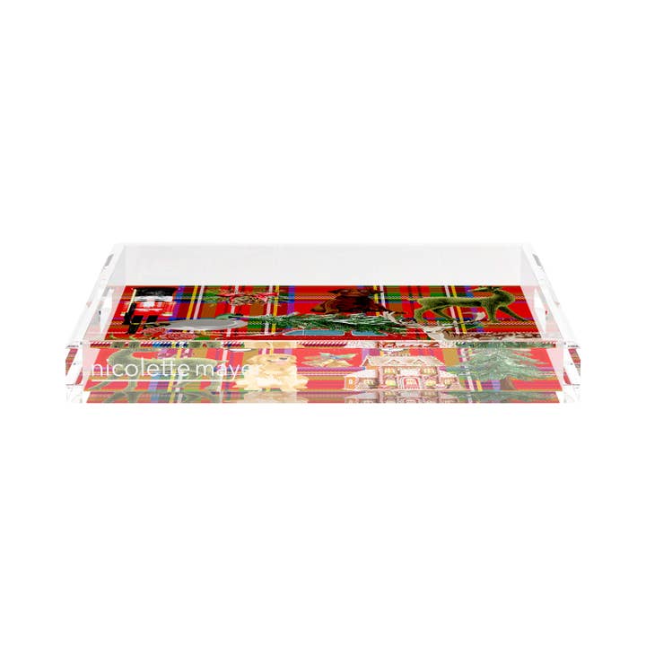 Nicolette Mayer Collection - Wholesale Decorative Tray - Ultimate Christmas Acrylic Square Decorative Tray36