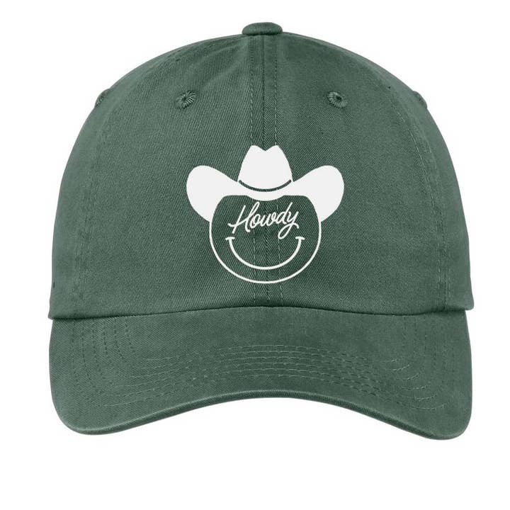 Howdy Cowboy Baseball Cap for wholesale by Frankie Jean
