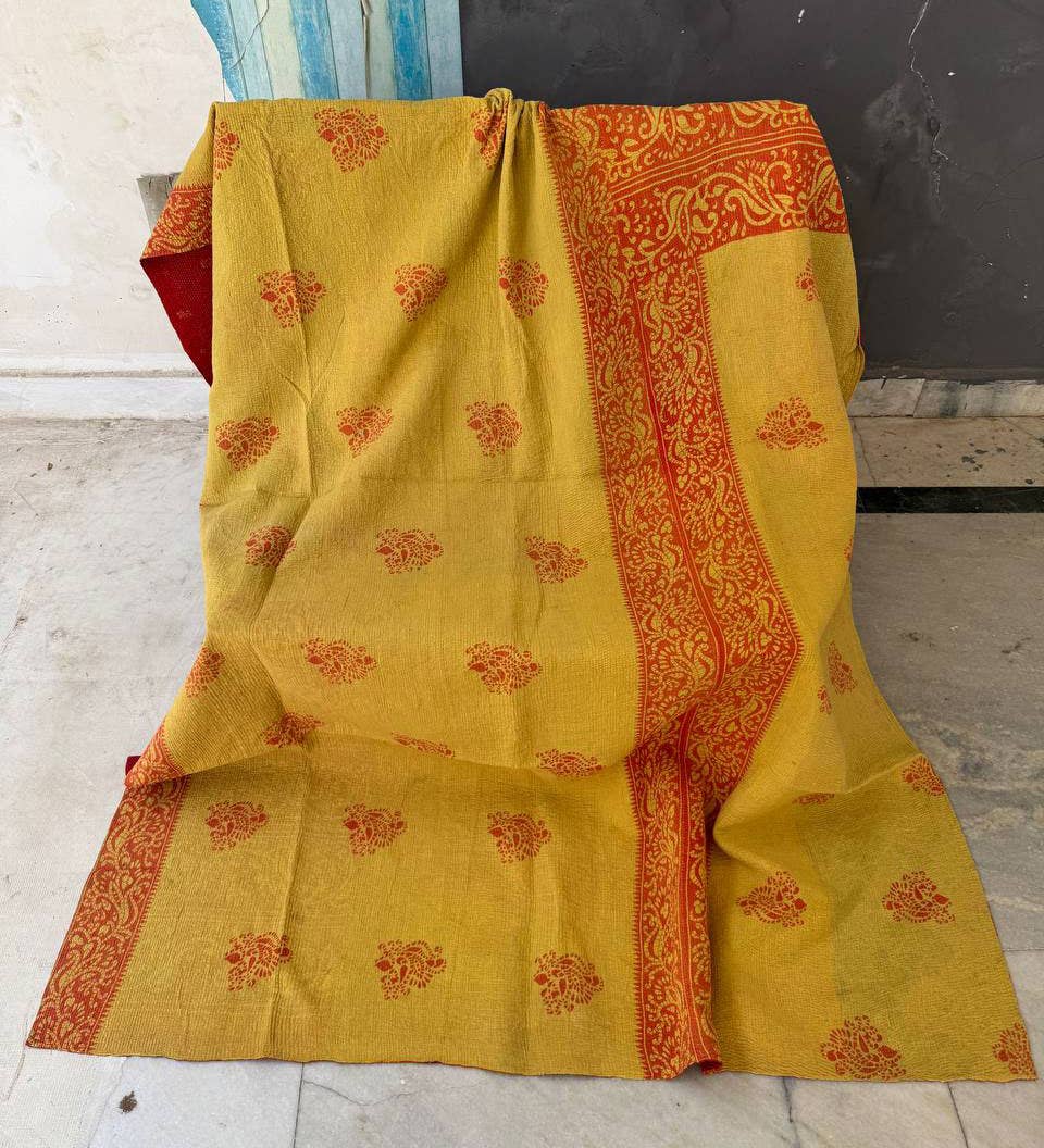 bhavnas boutique - Wholesale Quilt - Old Antique Kantha Quilts Bedspreads Vintage Cotton Coverlet0