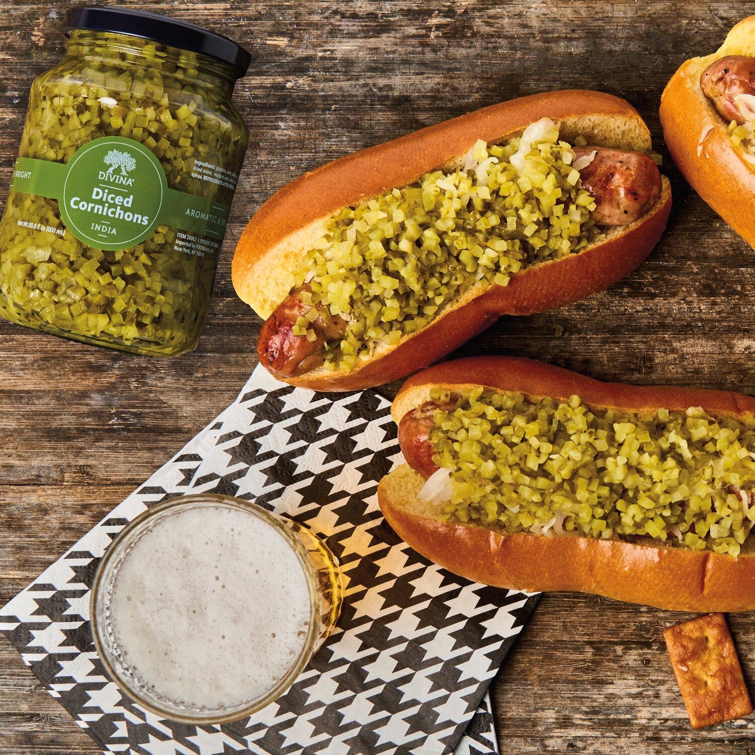 Divina - Wholesale Pickled Vegetables - Diced Cornichons3