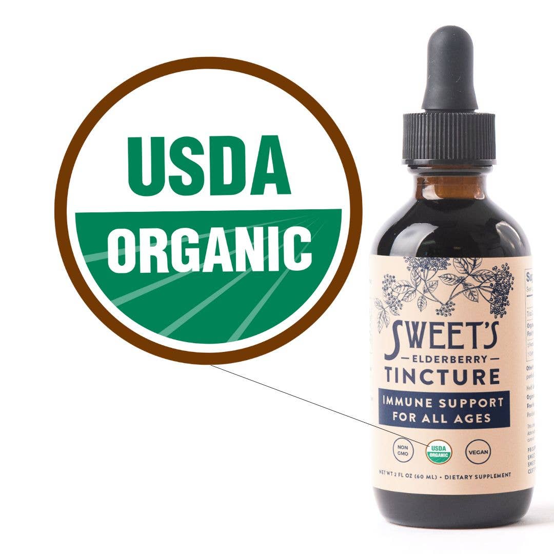 Sweet's Elderberry - Wholesale Tincture - Elderberry Tincture - 2 oz | Travel Wellness4