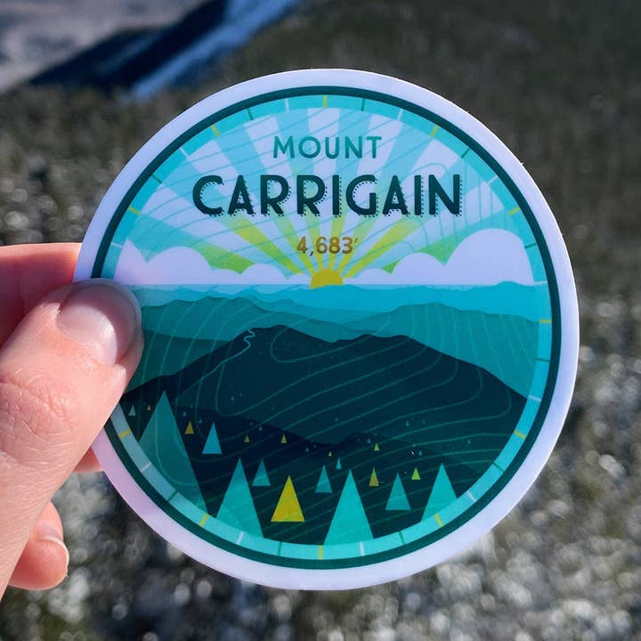 Mount Carrigain - Pemi Wilderness - NH48 New Hampshire White for wholesale by Cloud on a Mountain