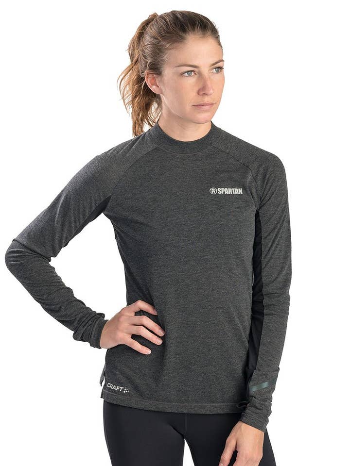 Camiseta de lana SPARTAN by CRAFT SubZ LS - Mujer para venta al por mayor de Spartan