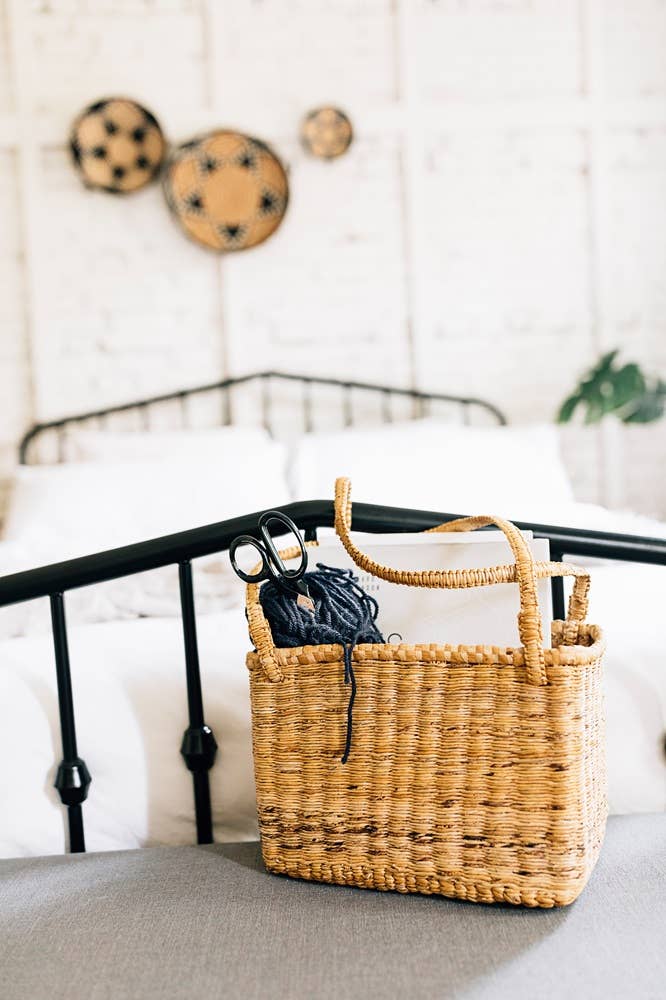 Villages Wholesale - Wholesale Tote Bag - Unisex - Banana Twine Market Tote Basket3