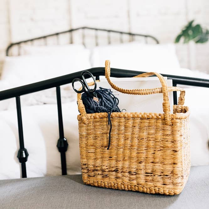 Villages Wholesale - Wholesale Tote Bag - Unisex - Banana Twine Market Tote Basket3